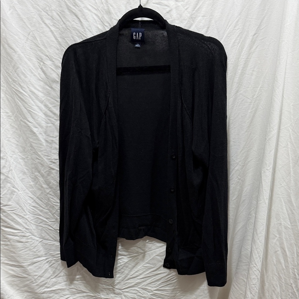 GAP Women's Classic Black Cardigan